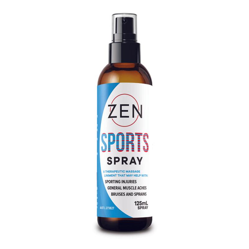 Zen Therapeutics Massage Liniment Sports Spray 125ml