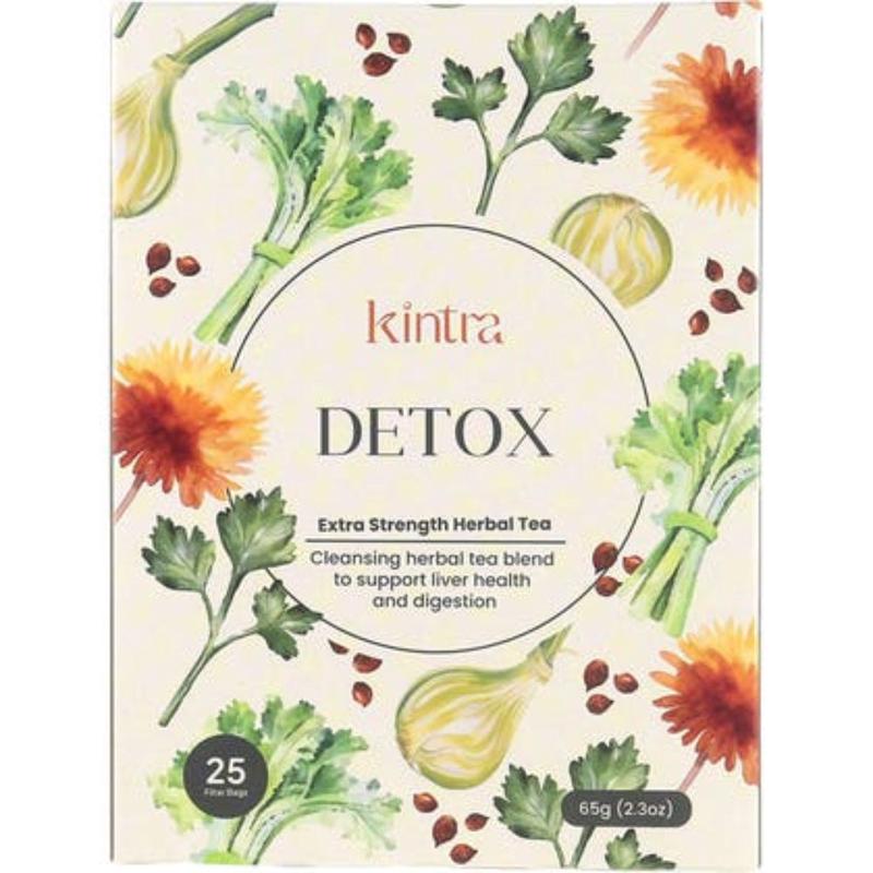 Kintra Foods 25 Herbal Tea Bags Detox