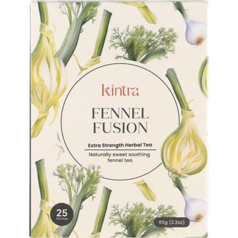 Kintra Foods 25 Herbal Tea Bags Fennel Fusion
