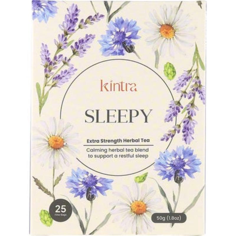 Kintra Foods 25 Herbal Tea Bags Sleepy