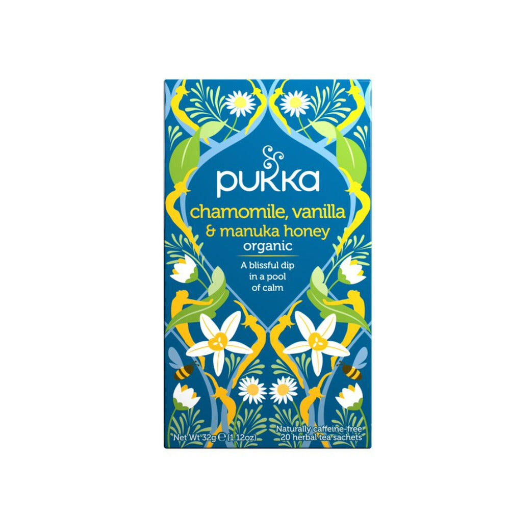 Pukka Chamomile Vanilla & Manuka Honey x 20 Tea Bags