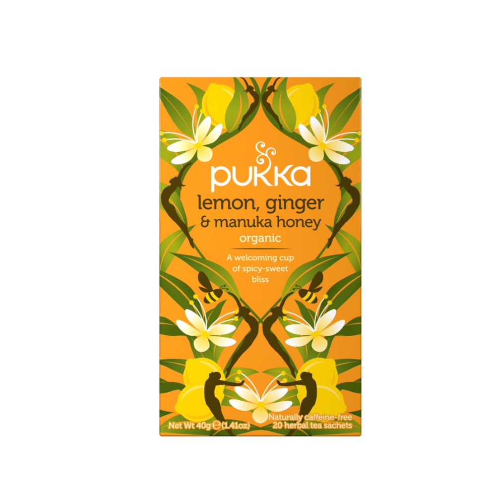Pukka Lemon, Ginger & Manuka Honey x 20 Tea Bags