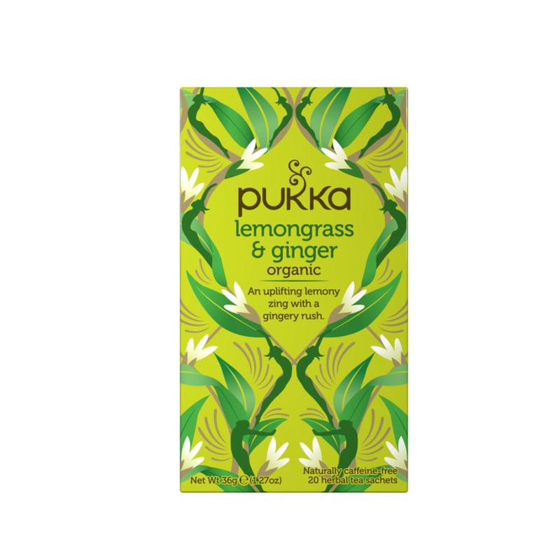 Pukka Lemongrass & Ginger x 20 Tea Bags
