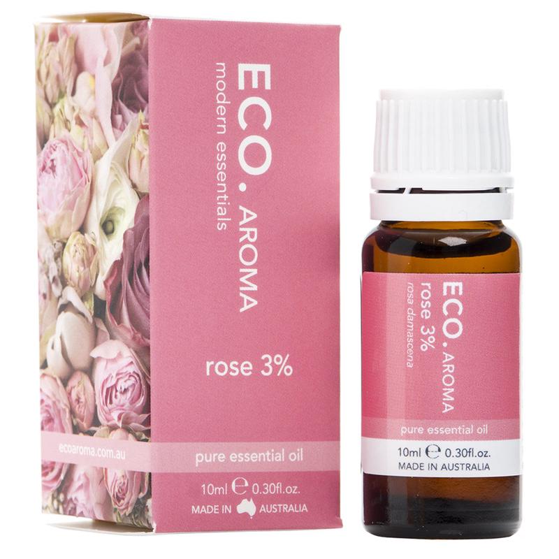 Eco Aroma Dilution Rose 3% in Grapeseed Essential Oil 10ml