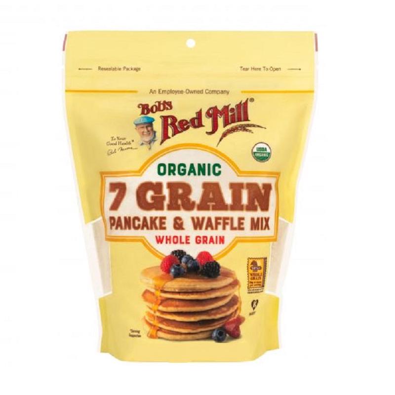 Bob's Red Mill Organic 7 Grain Pancake & Waffle Mix 680g