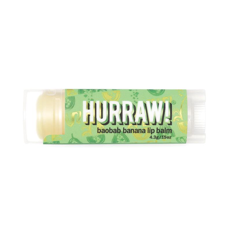 Hurraw! Baobab Banana Lip Balm 4.8g