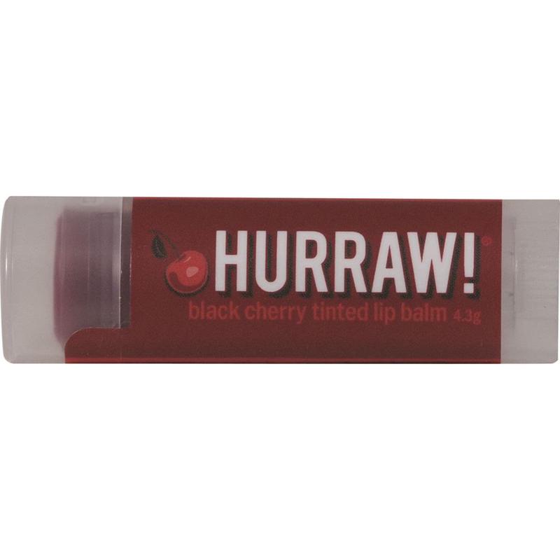Hurraw! Tinted Black Cherry Lip Balm 4.8g