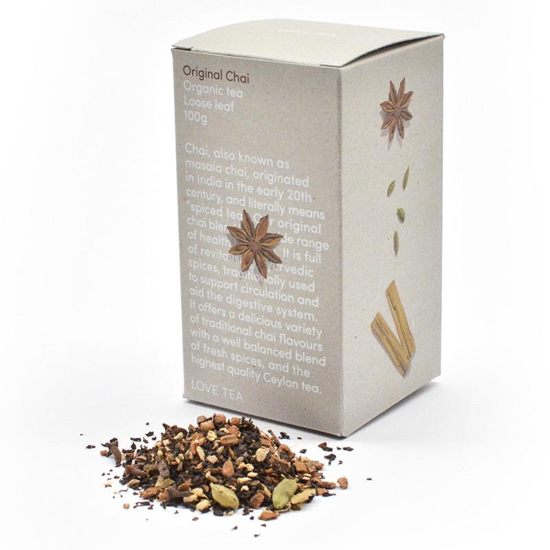 Love Tea Organic Original Chai Loose Leaf Tea 100g