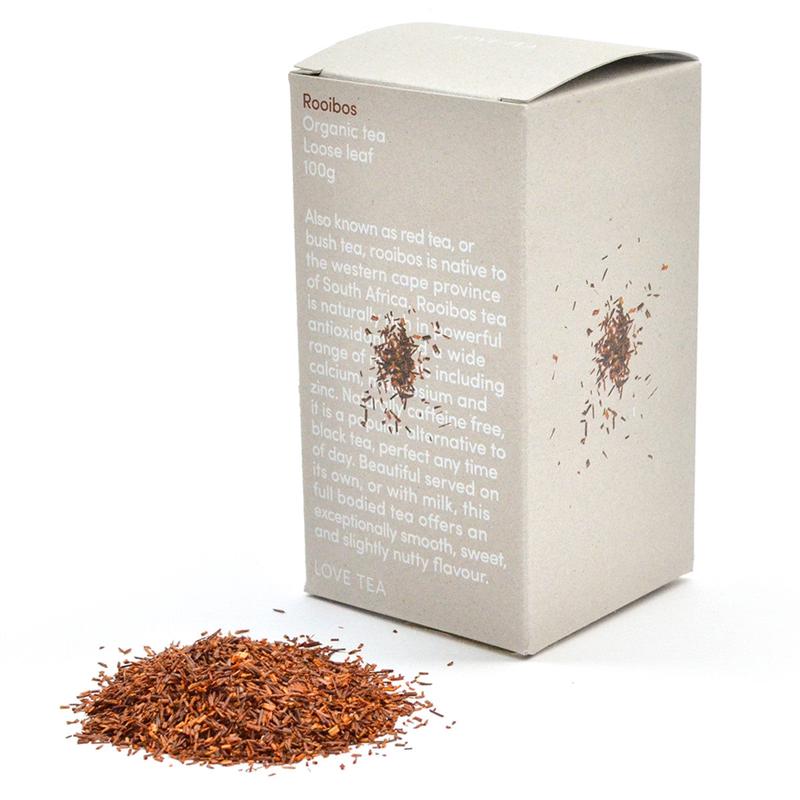 Love Tea Organic Rooibos Loose Leaf Tea 100g