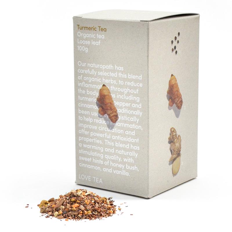 Love Tea Organic Turmeric Loose Leaf Tea 100g