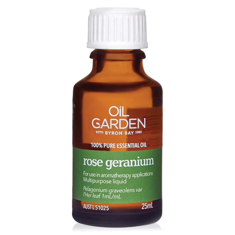 Oil Garden Rose Geranium Pure Essential Oil 25ml