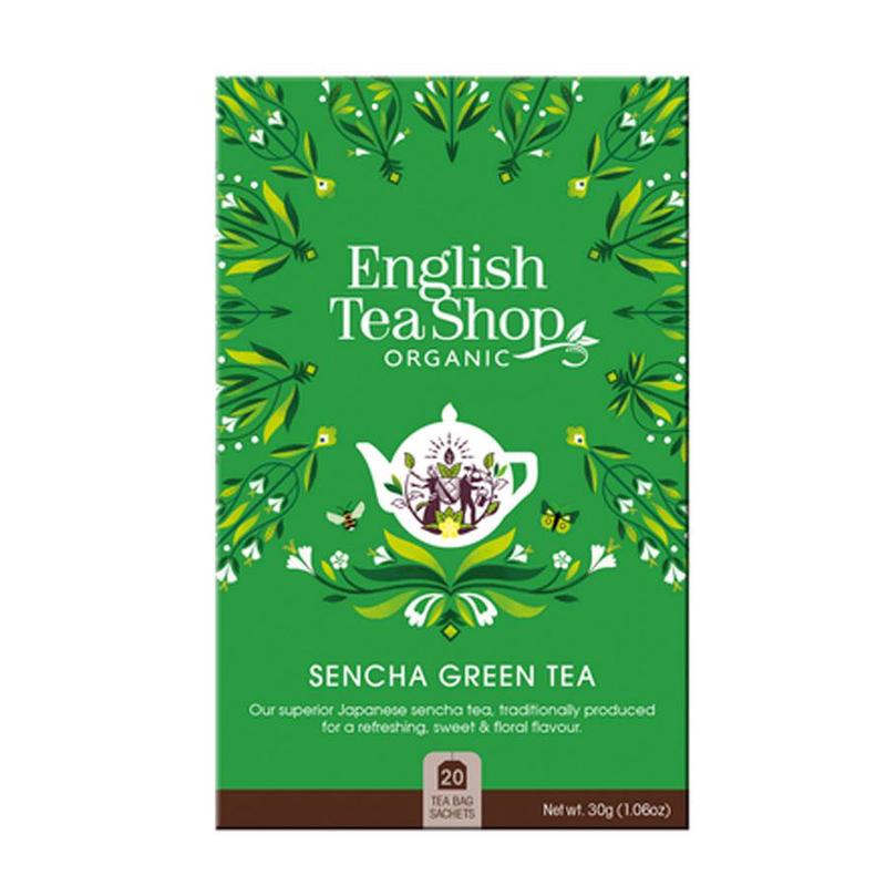 English Tea Shop 20 Organic Green Sencha Teabags