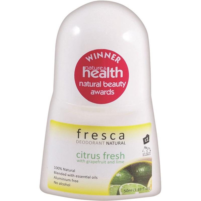 Fresca Natural Citrus Fresh with Grapefruit & Lime Deodorant 50ml