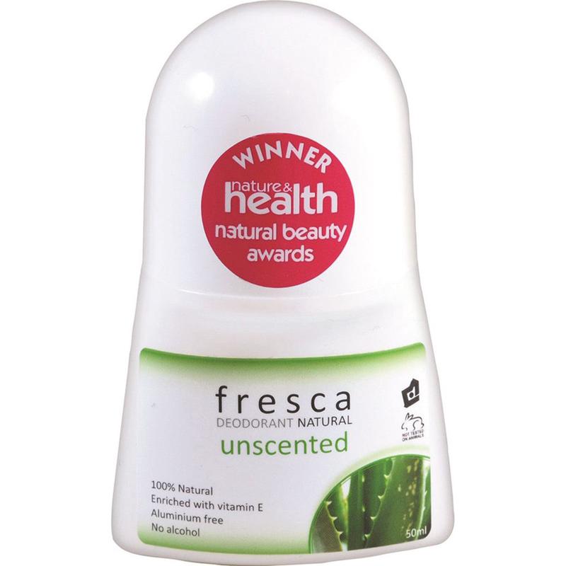 Fresca Natural Unscented with Vitamin E Deodorant 50ml