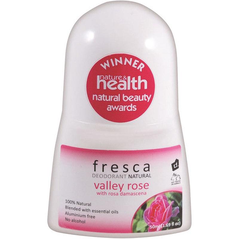 Fresca Natural Valley Rose with Rosa Damascena Deodorant 50ml