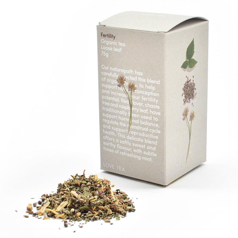 Love Tea Organic Fertility Loose Leaf Tea 75g