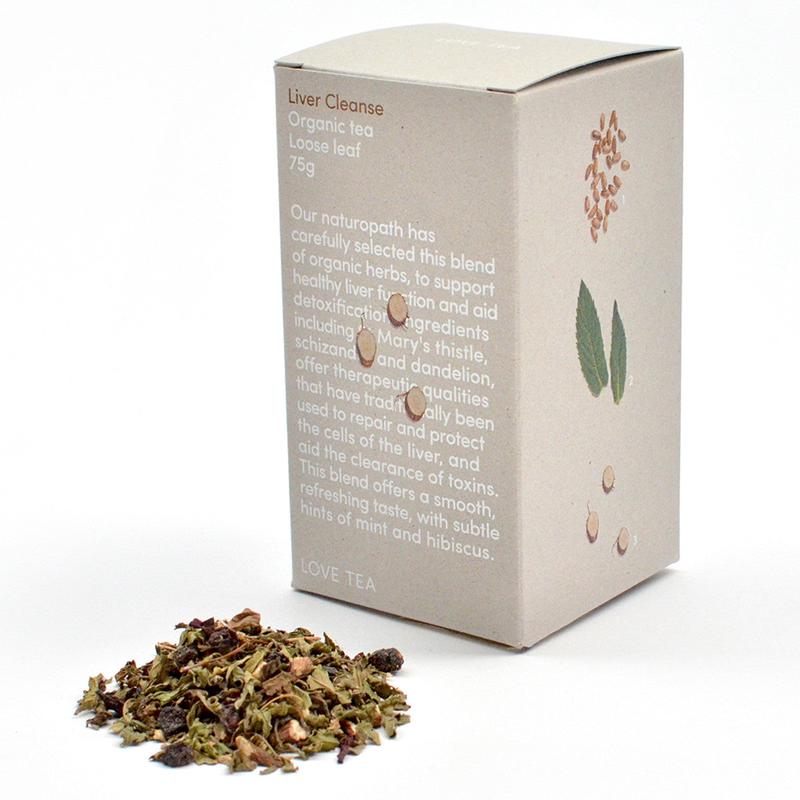 Love Tea Organic Liver Cleanse Loose Leaf Tea 75g