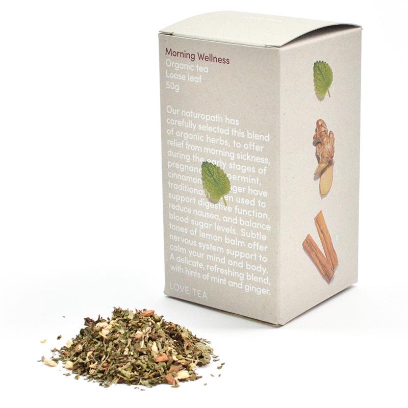 Love Tea Organic Morning Wellness Loose Leaf Tea 50g