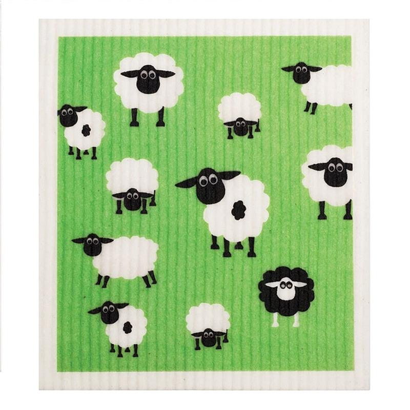Retrokitchen 100% Biodegradable Dishcloth - Sheep