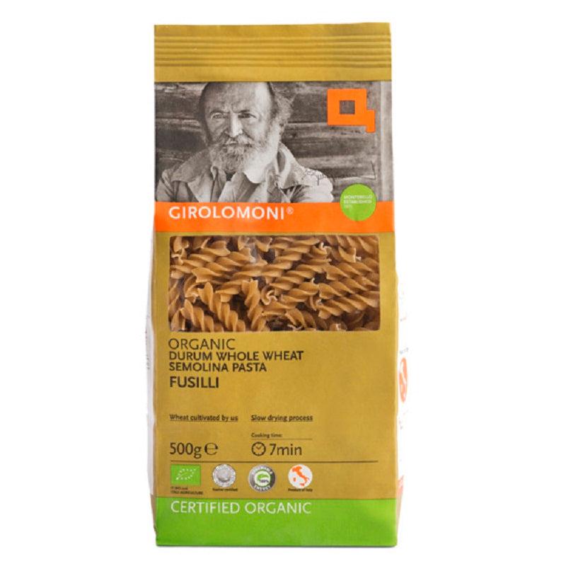 Girolomoni Organic Whole Durum Wheat Semolina Fusilli 500g