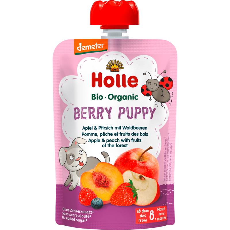Holle Berry Puppy - Apple & Peach with Fruits of the Forest 100g x 12
