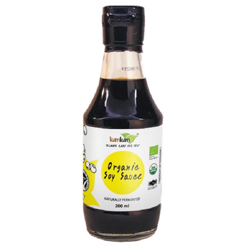 Lum Lum Organic Soy Sauce 200ml