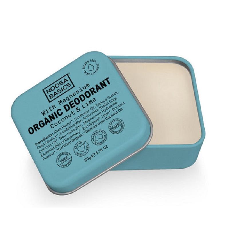 Noosa Basics Deodorant Tin - Coconut & Lime 50g