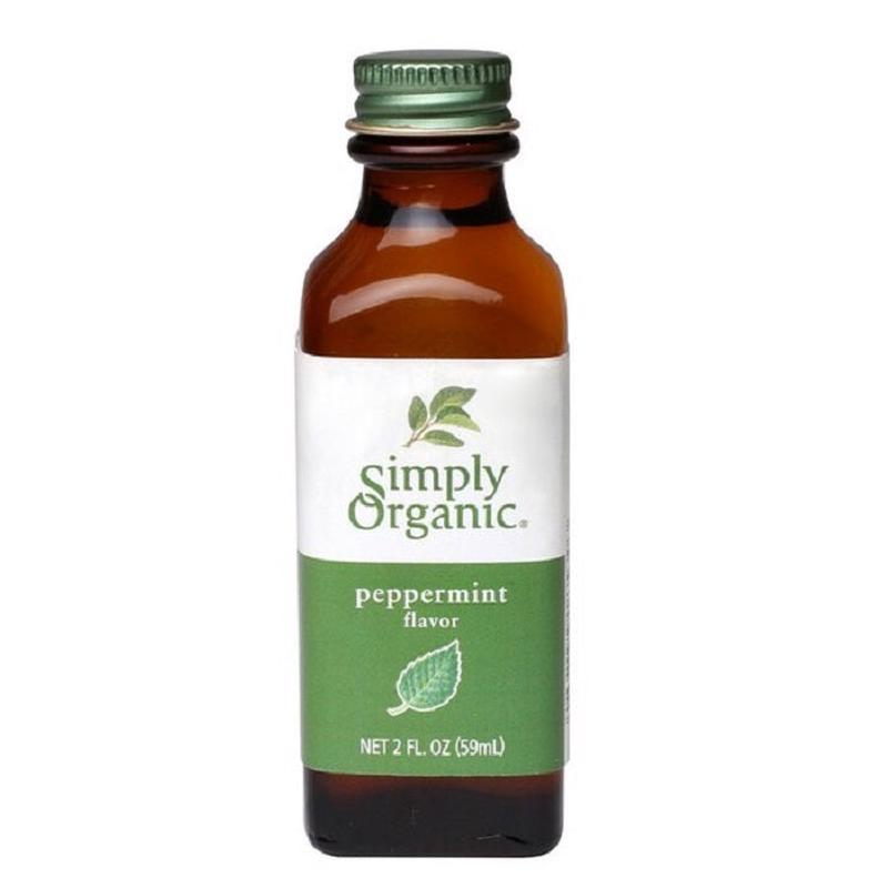 Simply Organic Peppermint Flavour 59ml