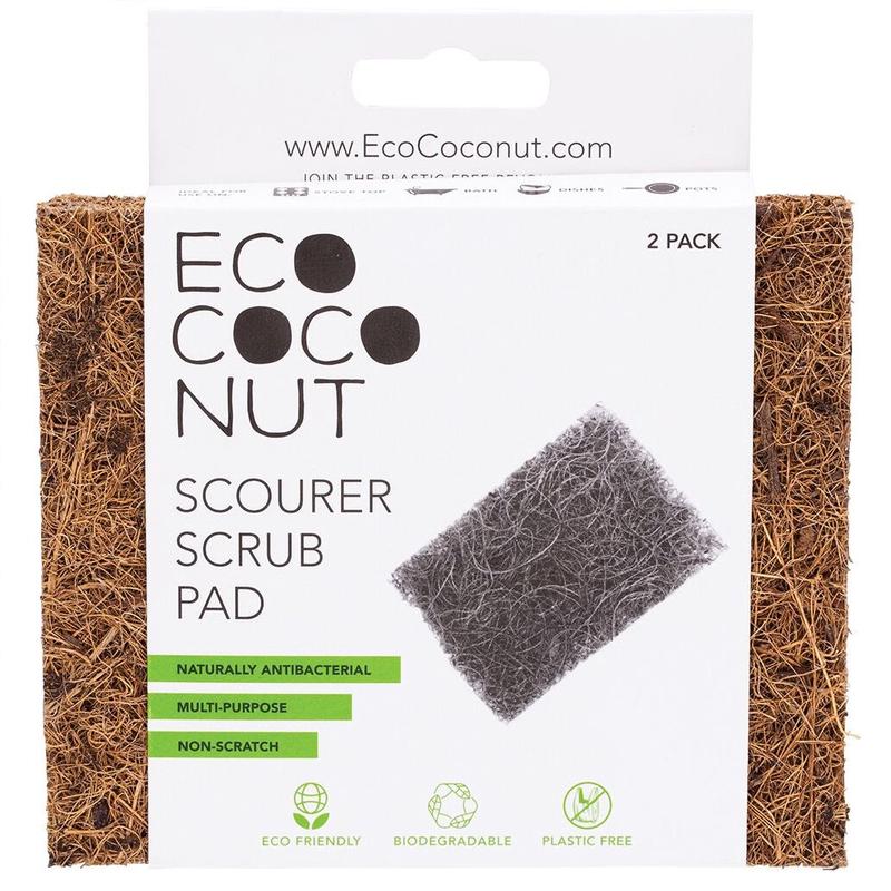 Ecococonut - 2 Pack Scourer Scrub Pads