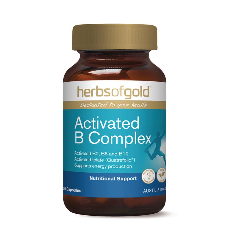 Herbs of Gold Activated B Complex 30 Capsules