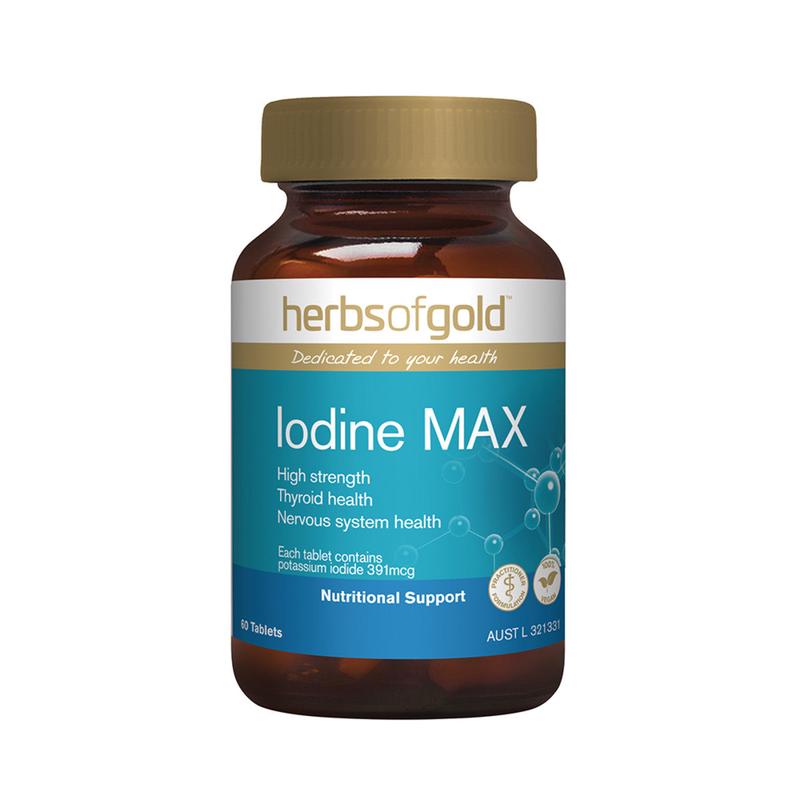 Herbs of Gold Iodine Max 60 Tablets