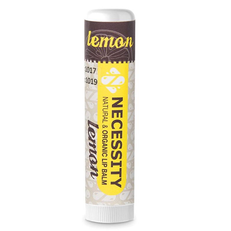 Necessity Organic Lip Balm Lemon 4.5g