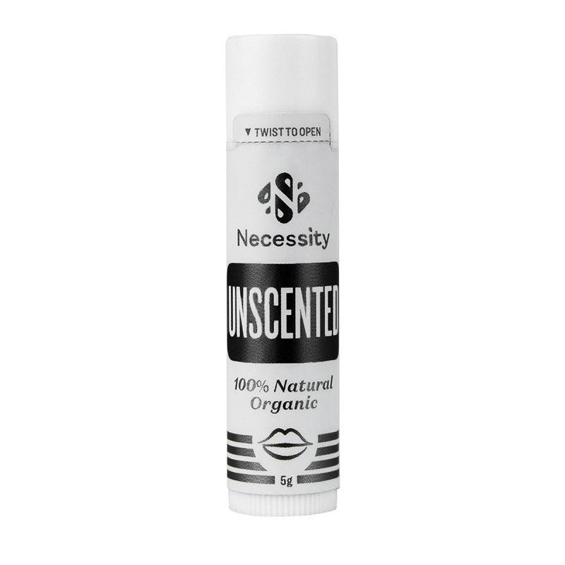 Necessity Organic Lip Balm Unscented 5g