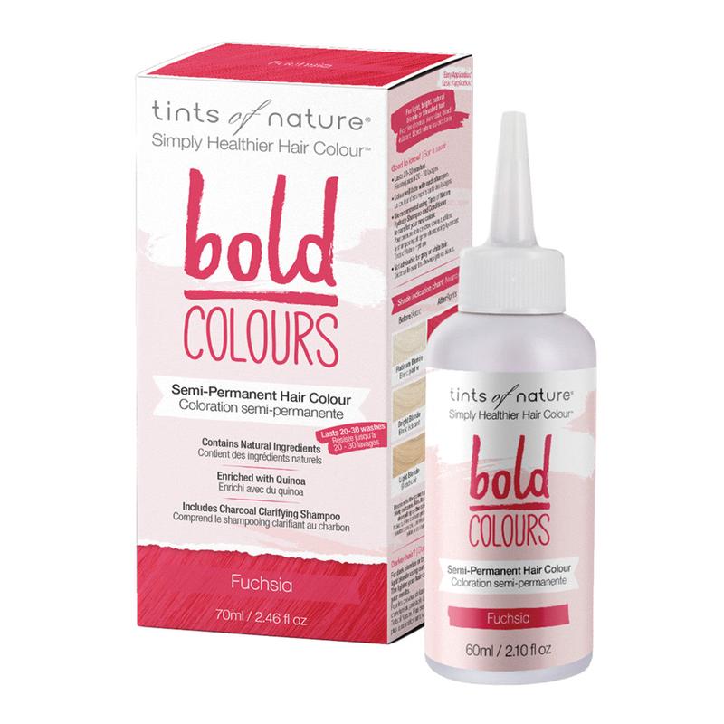 Tints of Nature Bold Colours - Fuschia Semi-Permanent Hair Colour 70ml