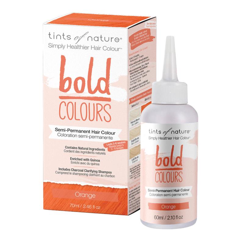 Tints of Nature Bold Colours - Orange Semi-Permanent Hair Colour 70ml