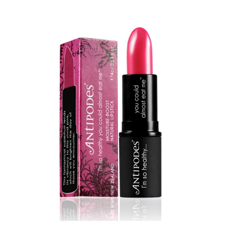 Antipodes Organic Moisture-Boost Natural Lipstick Dragon Fruit Pink 4g