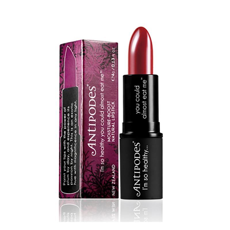 Antipodes Organic Moisture-Boost Natural Lipstick Oriental Bay Plum 4g