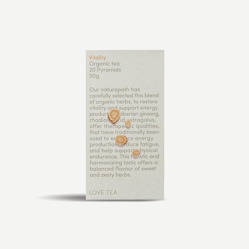 Love Tea Organic Vitality Tea x 20 Pyramids