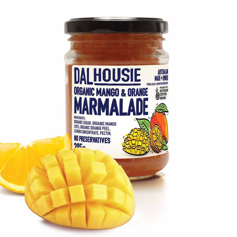 Dalhousie Organic Orange and Mango Marmalade 285g