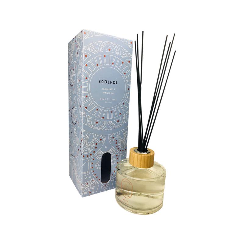 Distillery Fragrance House Reed Diffuser Soulful - Jasmine & Vanilla 200ml