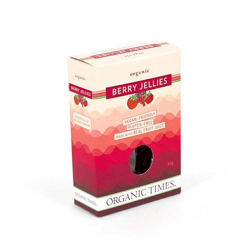 ORGANIC TIMES Berry Jellies - 80g