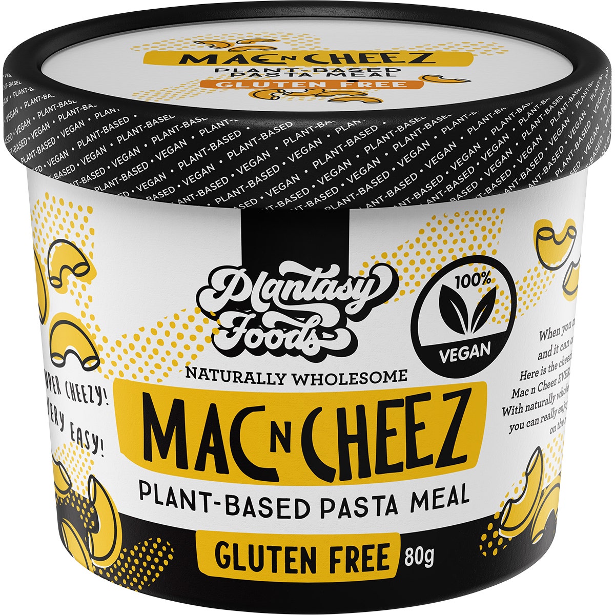 Plantasy Foods Mac n Cheez Mac n Go - 80g
