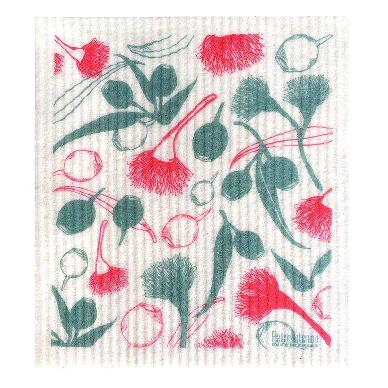 Retrokitchen 100% Biodegradable Dishcloth Gumnuts 1