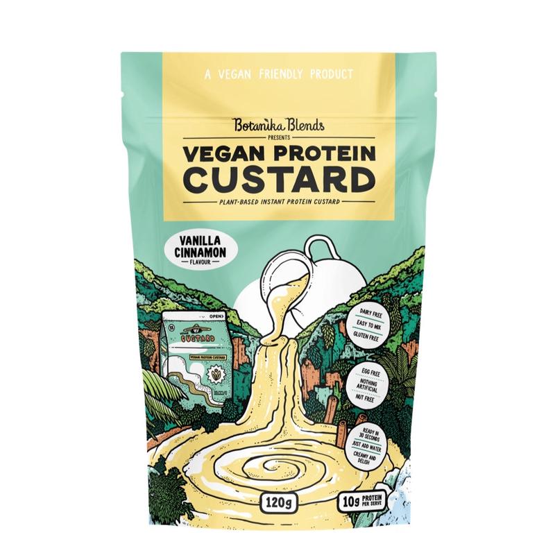 BOTANIKA BLENDS Vegan Protein Custard Vanilla Cinnamon 120g