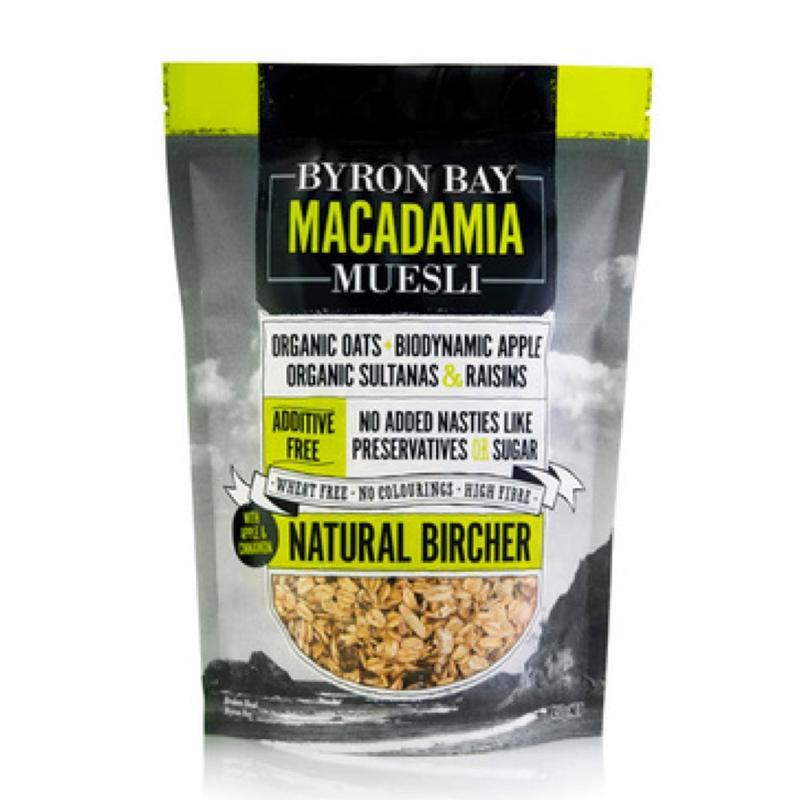 Byron Bay Macadamia Muesli Natural Bircher 450g