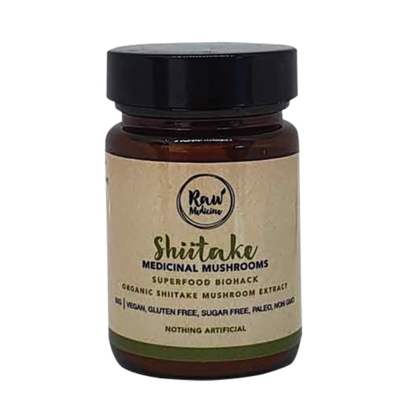 Raw Medicine Shiitake Mushrooms 50g