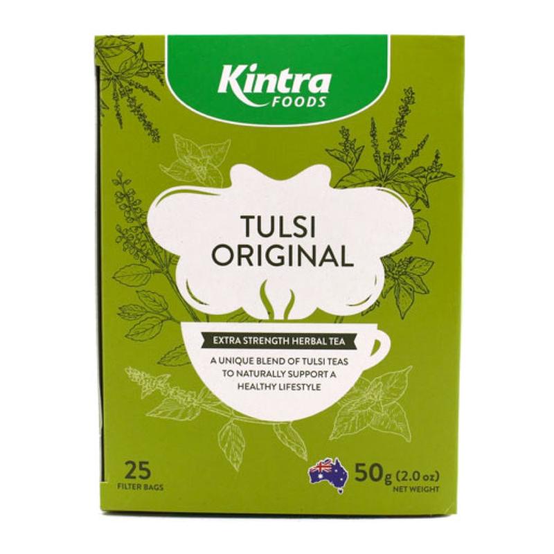 KINTRA FOODS Herbal Tea Bags Tulsi Original - 25 Bags