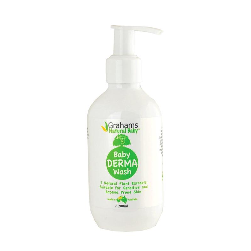 Grahams Natural Baby Derma Wash 200ml