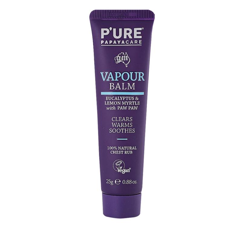 PURE Papayacare Vapour Balm (Eucalyptus & Lemon Myrtle with Paw Paw) 25g