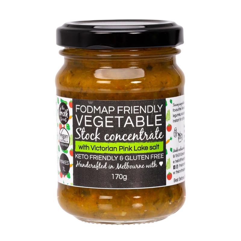 THE BROTH SISTERS Stock Concentrate Vegetable Fodmap Friendly - 170g